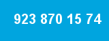 923 870 15 74
